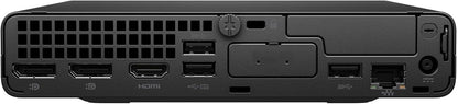 PC HP Pro 400 G9 Mini, Intel Core i7-13700T Hasta 4.9 GHz, RAM 16GB, SSD 1TB, Wi-Fi, Bluetooth, Windows 11 Pro