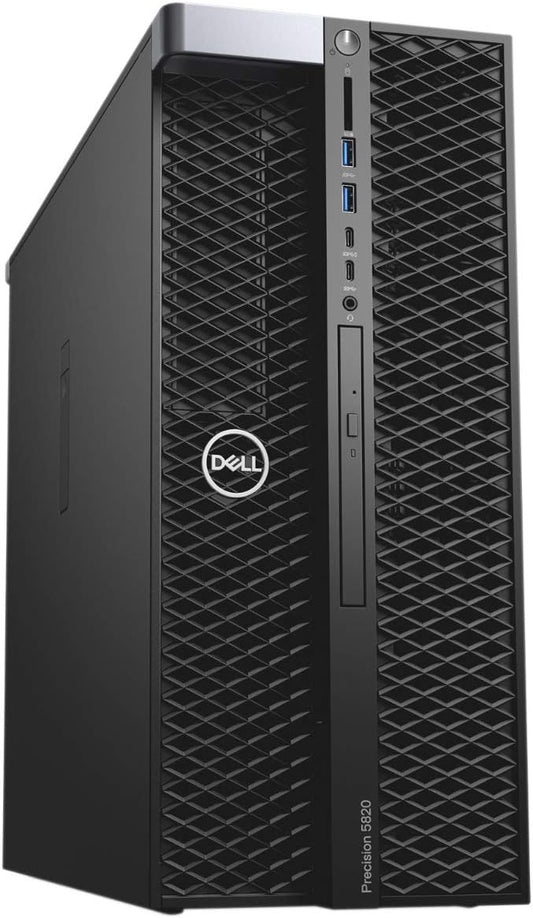 PC Dell WorkStation Precision 5820 Tower, Intel Xeon W-2133 Hasta 3.9 GHz, RAM 16GB, SSD 1TB, 4GB NVIDIA Quadro T1000, Wi-Fi, Windows 11 Pro