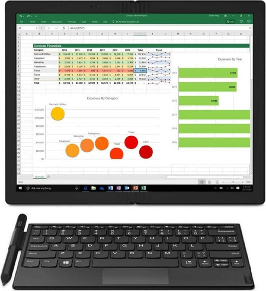Convertible Lenovo ThinkPad X1 Fold Ultrabook 2-en-1, Intel Core i5-L16G7 1.4GHz, RAM 8GB, SSD 256GB, Pantalla OLED Plegable 13.3" XQGA Foldable 2K Táctil, Windows 10 Pro