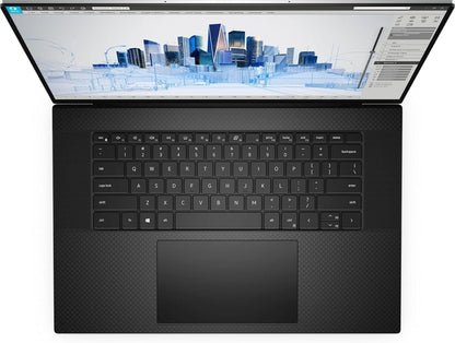 Laptop Dell Workstation Precision 5760, Intel Core i7-11850H Hasta 4.8 GHz, RAM 16GB, SSD 512GB, Video 4 GB NVIDIA Quadro RTX A2000, LED 17.3" UHD+ 4K Touch, Windows 11 Pro
