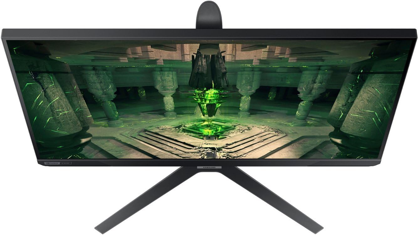 Monitor Samsung Gamer Odyssey G4 LS27BG402ENXGO de 27" IPS Full HD (1920x1080), Refresco de 240Hz, 1ms, HDMI, DP, audífono, EyeSaver, NVIDIA G-Sync / AMD FreeSync Premium, Pivot