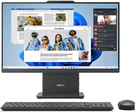 PC Lenovo Todo en Uno IdeaCentre 3 (27IRH9) Touch, Intel Core i7-13620H 3.6 GHz, RAM 32GB, SSD 1TB, LED 27" FHD Táctil de 100 Hz, Wi-Fi, BT, Windows 11 Pro