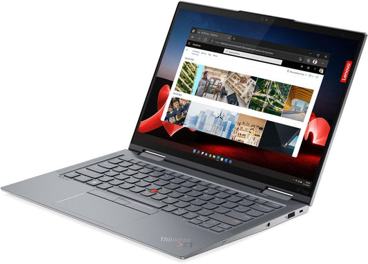 Convertible Lenovo ThinkPad X1 Yoga Gen 8 (14") Intel Core i7-1365U Hasta 5.2 GHz, RAM 32GB, Sólido SSD 1TB PCIe, LED 14'' WUXGA Táctil, Windows 11 Pro