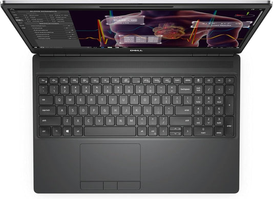 Laptop Dell WorkStation Precision 7750, Intel Core i7-10850H 2.7 GHz, RAM 16GB, SSD 512GB, Video 6GB Nvidia Quadro RTX 3000, LED 17.3" Full HD, Windows 11 Pro