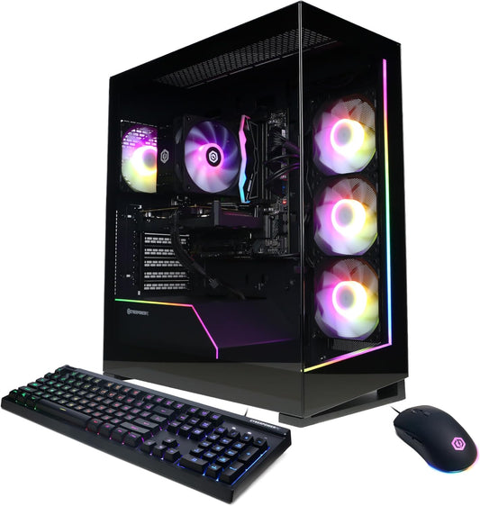 PC CyberPower AI Reactor, Intel Core Ultra 7 265F, 32GB, SSD 2TB, 8GB NVIDIA GeForce RTX 5060, 850W Gold, Wi-Fi 6, Windows 11 Home