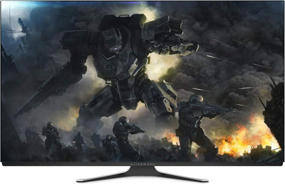 Monitor Dell Alienware Gaming AW5520QF de 55" 4K OLED a 120 Hz/0,5 ms, Colores Perfectos HDR10, Gama de colores DCI-P3 98,5%, Iluminación Programable AlienFX, NVIDIA G-Sync & AMD FreeSync, Diseño Alienware Legend ID