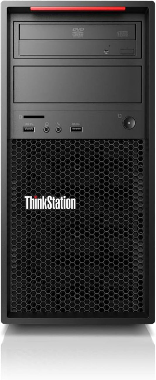 PC Lenovo ThinkStation P520c Workstation, Xeon W-2125 Hasta 4.5 GHz, RAM 16GB, SSD 512GB, Video 4GB NVIDIA Quadro P1000, Wi-Fi, Windows 10 Pro