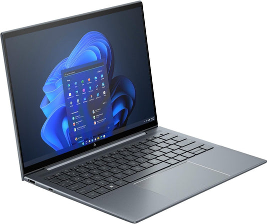 Laptop HP Dragonfly G4, Intel Core i7-1355U Hasta 5.0 GHz, RAM 16GB, SSD 1TB, LED 13.5" WUXGA+, Táctil, Peso 0,99 Kg, 5G, Windows 11 Pro