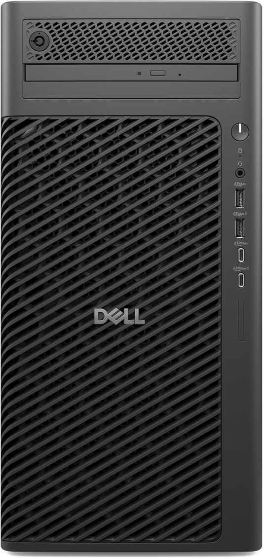 PC Workstation Dell Pro Max Torre T2, Intel Core Ultra 7 265 Hasta 5.3 GHz, RAM 16GB, SSD 1TB, 12GB NVIDIA RTX A2000 ADA, Windows 11 Pro