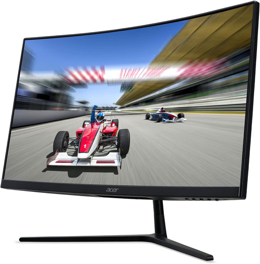 Monitor Acer EI242QR Gaming (Curvo) 1200R, 24" Full HD a 165Hz, 1ms, HDMI, DisplayPort, AMD FreeSync Premium, VESA