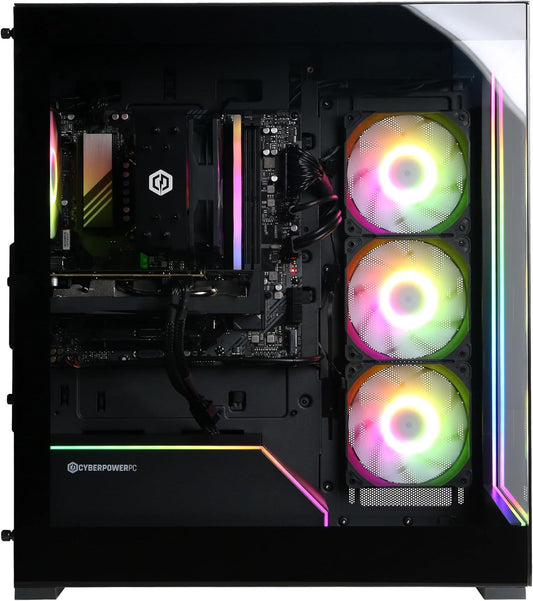 PC CyberPower AI Reactor, Intel Core Ultra 7 265F, 32GB, SSD 2TB, 8GB NVIDIA GeForce RTX 5060, 850W Gold, Wi-Fi 6, Windows 11 Home