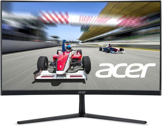 Monitor Acer EI242QR Gaming (Curvo) 1200R, 24" Full HD a 165Hz, 1ms, HDMI, DisplayPort, AMD FreeSync Premium, VESA