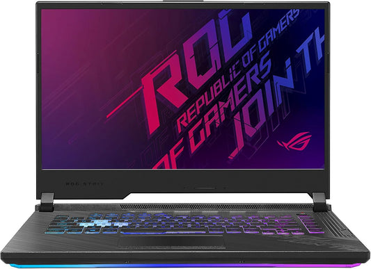 Laptop Asus ROG Strix G15-G512LWS Gaming, Intel Core i7-10850H Hasta 5.1 GHz, RAM 16GB, SSD 512GB, Video 8GB NVIDIA RTX 2070 SUPER, LED 15.6" Full HD a 144Hz, Windows 11 Home