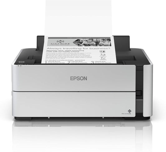 Impresora EPSON Ecotank ET-M1170, Monócroma A4, Impresión Doble Cara, USB 2.0, Ethernet, Wi-Fi Direct, Impresión móvil y en nube ( Oficina / Grupos de trabajo)