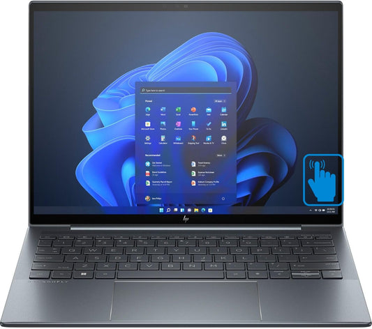 Laptop HP Dragonfly G4, Intel Core i7-1355U Hasta 5.0 GHz, RAM 16GB, SSD 1TB, LED 13.5" WUXGA+, Táctil, Peso 0,99 Kg, 5G, Windows 11 Pro