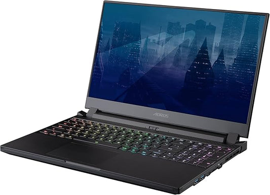 Laptop Gigabyte Aorus 15P YD Gaming, Intel Core i7-11800H 2.3GHz, RAM 64GB, SSD 1TB, Video 8GB Nvidia RTX 3080, LED 15.6" Full HD a 240Hz, Windows 11 Home