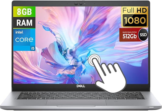 Laptop Dell Latitude 5320 (Touch), Intel Core i5-1145G7 Hasta 4.4 GHz, RAM 8GB, SSD 512GB, LED 13.3" Full HD Táctil, Windows 11 Pro