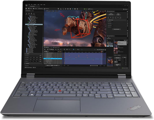 Laptop Workstation Lenovo ThinkPad P16 Gen2, Core i7-13850HX Hasta 5.3 GHz, RAM 32GB, SSD 512GB, 6GB NVIDIA RTX A1000, LED 16.0'' WQXGA a 165Hz, Windows 11 Pro