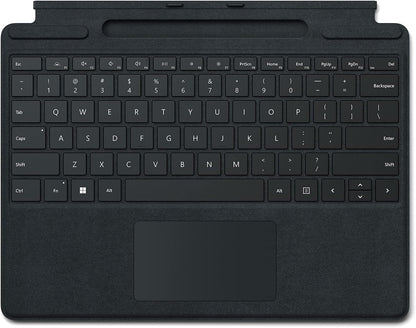 Teclado Microsoft Surface Pro Keyboard Cover con Slim Pen 2 (Negro)