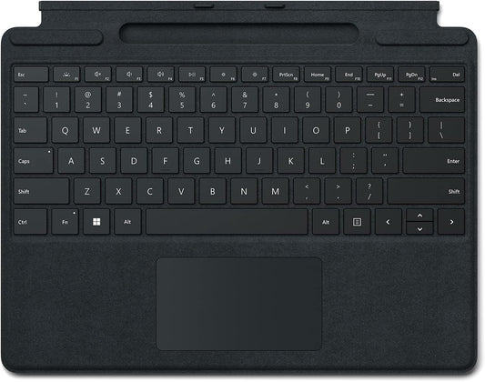 Teclado Microsoft Surface Pro Keyboard Cover con Slim Pen 2 (Negro)