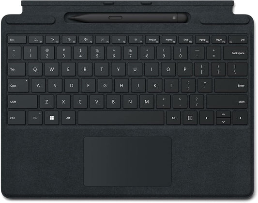 Teclado Microsoft Surface Pro Keyboard Cover con Slim Pen 2 (Negro)