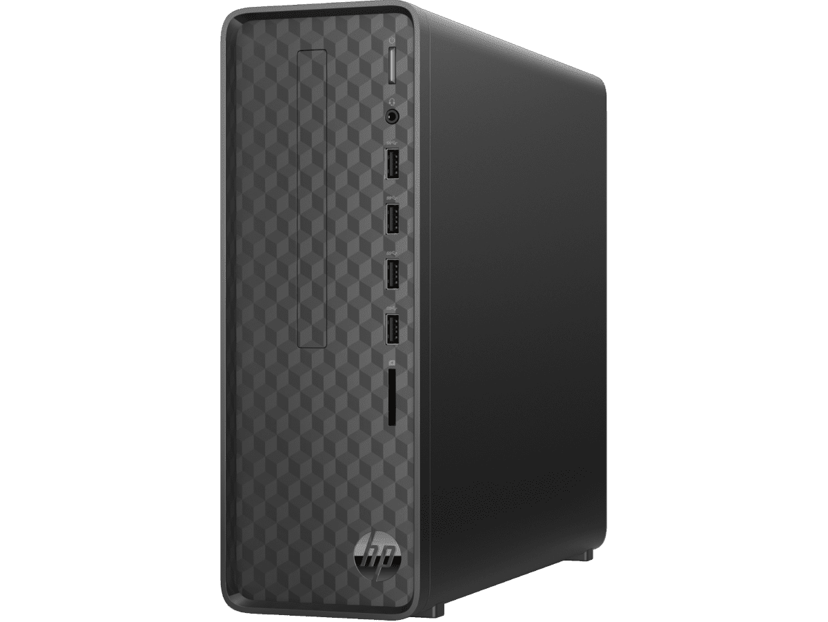 Combo PC HP Slim S01-PF1500U, Intel Core i5-12400 Hasta 4,4 GHz, RAM 16GB, SSD 512GB, Wi-Fi, Bluetooth, Windows 11 Home + Monitor 23.8'' incluido