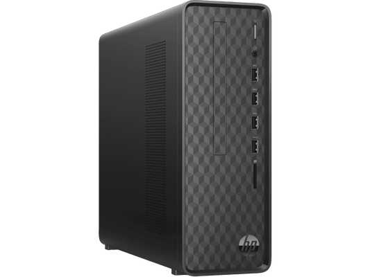 Combo PC HP Slim S01-PF1500, Intel Core i3-12100 Hasta 4,3 GHz, RAM 8GB, SSD 512GB, Wi-Fi, Bluetooth, W11H + Monitor 23.8'' incluido