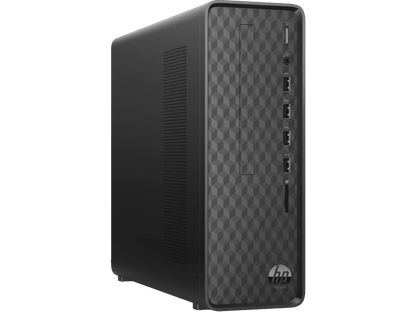 Combo PC HP Slim S01-PF1500U, Intel Core i5-12400 Hasta 4,4 GHz, RAM 16GB, SSD 512GB, Wi-Fi, Bluetooth, Windows 11 Home + Monitor 23.8'' incluido