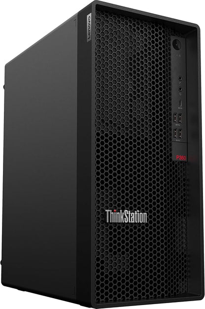 PC Lenovo Workstation ThinkStation P360 Torre, Intel Core i7-12700F Hasta 4.9 GHz, RAM 32GB, SSD 512GB + HDD 1TB, Video 8GB NVIDIA GeForce RTX 4060, Windows 11 Pro