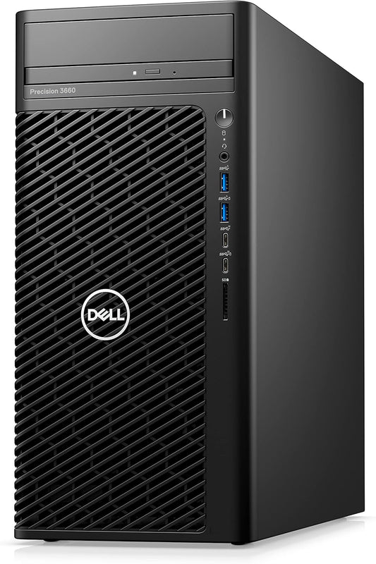 PC Dell Workstation Precision 3660 Torre, Intel Core i9-12900 Hasta 5.1GHz, RAM 32GB, SSD 512GB, Video 4GB NVIDIA Quadro T1000, Windows 11 Pro