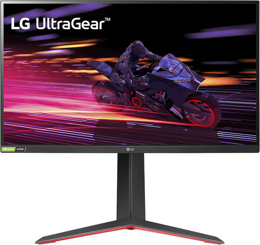 Monitor LG UltraGear 32GS75Q de 32" Gaming, QHD IPS (2560x1440) a 165Hz, HDMI, DP, sRGB 99%, NVIDIA G-SYNC, AMD FreeSync Premium, ajuste de altura, giro e inclinacion