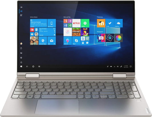 Convertible 2 en 1 Lenovo Yoga C740-15IML, Intel Core i7-10510U Hasta 4.9 GHz, RAM 12GB, SSD 512GB PCIe, LED 15.6" Full Táctil HD HDR Dolby Vision, Windows 11 Home