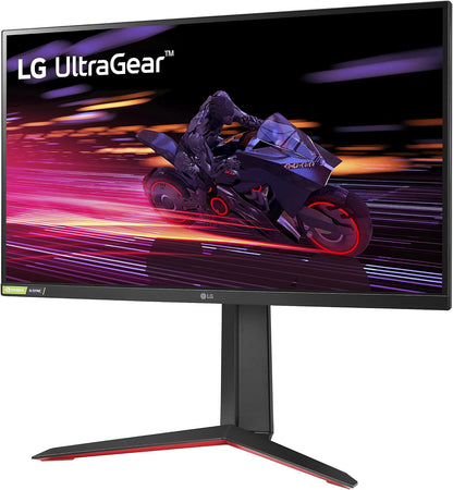 Monitor LG UltraGear 32GS75Q de 32" Gaming, QHD IPS (2560x1440) a 165Hz, HDMI, DP, sRGB 99%, NVIDIA G-SYNC, AMD FreeSync Premium, ajuste de altura, giro e inclinacion