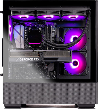 PC SKYTECH Azure 2 Black, Core i7 13700K Hasta 5.4 GHz, RAM 64GB, SSD 2TB, 16GB ‎NVIDIA GeForce RTX 5070Ti, Wi-Fi 6E, Refrigeración Líquida, Windows 11 Home