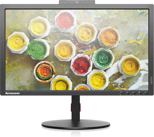 Monitor Lenovo ThinkVision T2224z de 21.5", IPS LED, FHD 1920x1080, HDMI, DP, VGA,USB, Camara FHD, Parlante