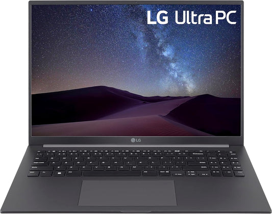 Laptop LG Ultra 16U70R, AMD Ryzen 7 7730U 2.0 GHz, RAM 16GB, SSD 1TB, LED 16" IPS WUXGA (1920x1200), Diseño Premium, 1.6 Kg de peso, Windows 11 Pro
