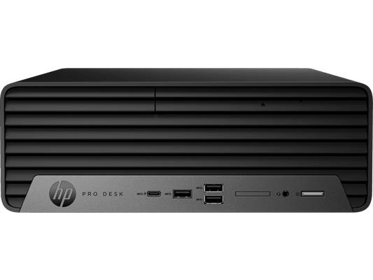 Combo PC HP Pro 400 G9 SFF, Intel Core i5-14500 Hasta 5.0, RAM 16GB, SSD 512GB, Wi-Fi 6E, Windows 11 Pro + Monitor HP 24'' Empresarial (Webcam, Micrófonos y Audifonos integrados)