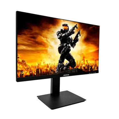 Monitor Advance Pivot ADV-2450S, 23.8" LED Full HD (1920x1080) a 100 Hz, HDMI, DisplayPort, Base Regulable, Pivot 90°, Altavoces integrados de 2W