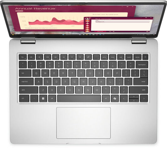 Laptop Dell Pro 14 Silver, Intel Core Ultra 7 255U Hasta 5.2, RAM 16GB, SSD 512 GB, LED 14" WUXGA, Windows 11 Pro