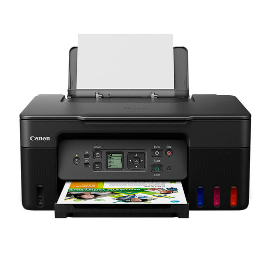 Impresora Canon Multifuncional PIXMA G3170, Wi-Fi, USB, A4, LCD 3.4cm, alta productividad y rendimiento.
