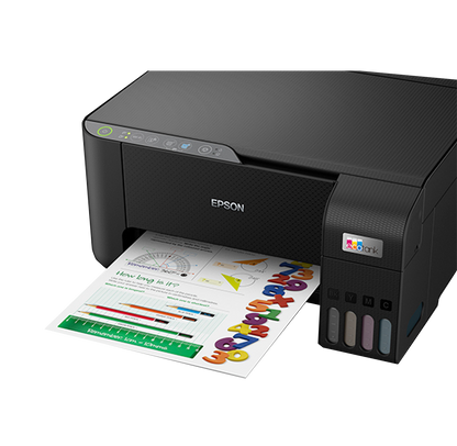 Impresora Epson Multifuncional Ecotank L3250, Wi-Fi, USB de alta velocidad, alta productividad y rendimiento.