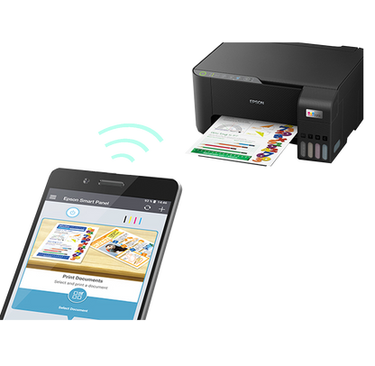 Impresora Epson Multifuncional Ecotank L3250, Wi-Fi, USB de alta velocidad, alta productividad y rendimiento.