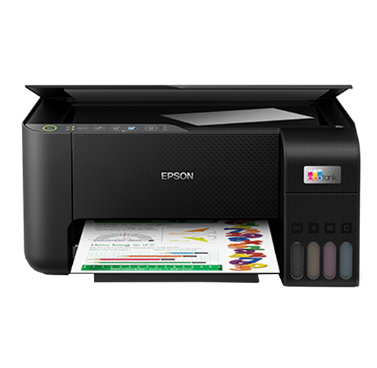 Impresora Epson Multifuncional Ecotank L3250, Wi-Fi, USB de alta velocidad, alta productividad y rendimiento.