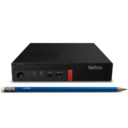 Mini-PC Lenovo WorkStation ThinkStation P330 Tiny, Intel Core i9-9900T Hasta 4.4 GHz, RAM 16GB, SSD 512GB, Video 2GB NVIDIA Quadro P620, Windows 10 Pro