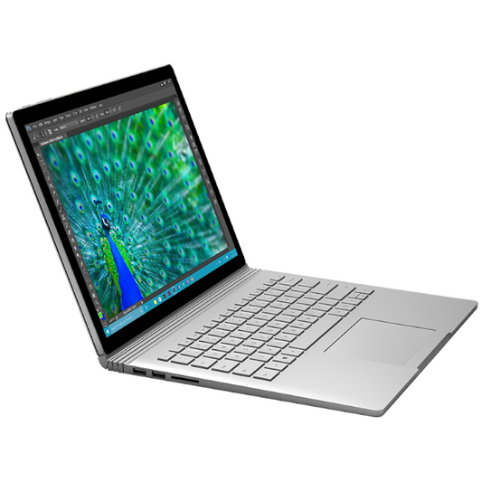 Convertible Microsoft Surface Book 2 (15"), Core i7-8650U Hasta 4.2 GHz, RAM 16GB, SSD 256GB, Video 6GB NVIDIA GTX 1060, Pantalla desmontable de 15.0" UHD 4K Táctil, Windows 10 Pro