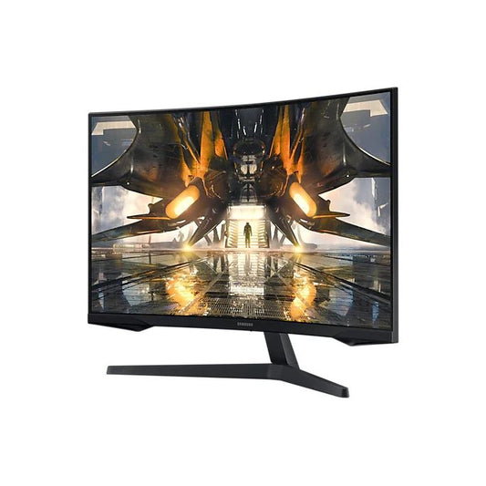 Monitor Samsung Gamer Odyssey G5 LS27CG552ELXPE de 27" QHD (2560x1440) Curvo, HDR10, Refresco de 165Hz, 1ms, HDMI, DP, audífono, EyeSaver, AMD FreeSync Premium