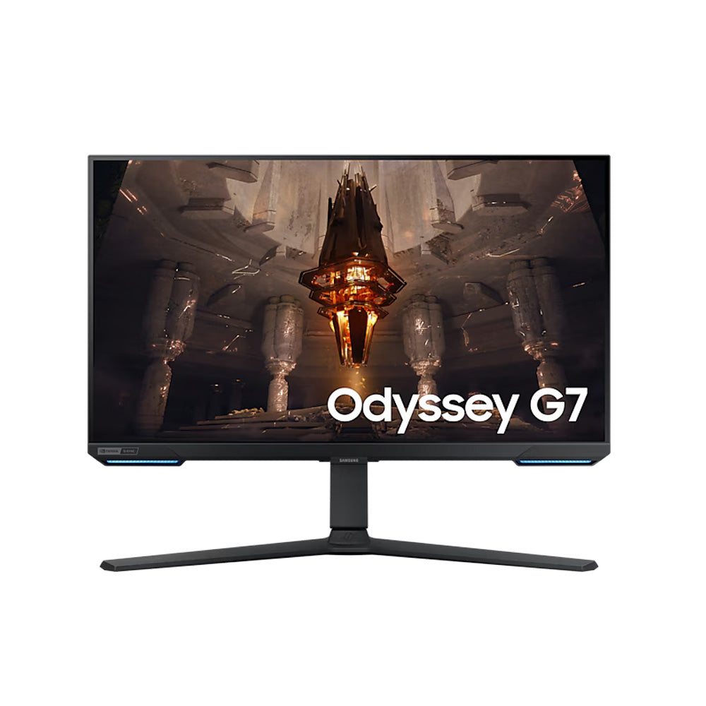 Monitor Samsung Odyssey G7 LS28BG700ENXGO Gaming, 28" IPS 4K (3840x2160), 16:9, HDMI, DP, USB, LAN, Wifi, Bluetooth, 144Hz, 1ms, Nvidia G-Sync