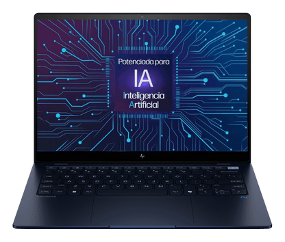 Laptop HP EliteBook Ultra G1q con IA, Snapdragon X Elite, RAM 16GB, SSD 512GB, LED 14" 2.2K Táctil, 1,13 Kg, Windows 11 Pro