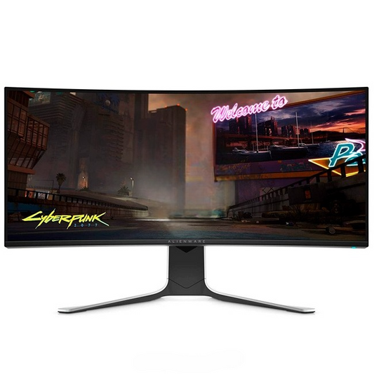 Monitor Dell Alienware AW3420DW de 34" Gaming Curvo, Ultrawide QHD, IPS NanoColor™, Frecuencia 120Hz/2ms, Cobertura de color DCI-P3 98%, Ergonómico, Iluminación AlienFX™ + NVIDIA G-Sync