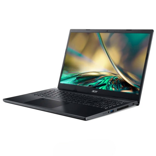 Laptop ACER Aspire 7 A715-51G, Intel Core i7-1260P 3.4 GHz, RAM 16GB, SSD 512GB, Video 4GB Nvidia RTX 3050Ti, LED 15.6" Full HD a 144Hz, Windows 11 Home